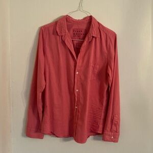 NWOT SZ XL Frank & Eileen BARRY in Famous Denim Cotton Shirt